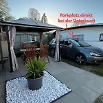 Campingwohnung Am Silbersee In Kamp alanı *